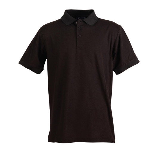 Promotional Mens Classic Casual Polos Black